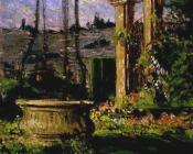 詹姆斯 卡莱尔 贝克威思 : In the Gardens of the Villa Palmieri
